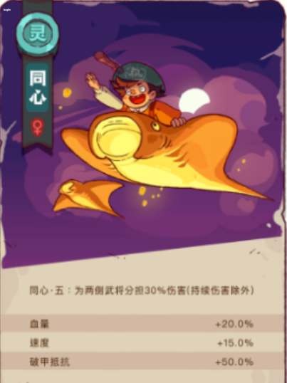 咸鱼之王新金鱼同心属性怎么样-咸鱼之王新金鱼同心属性效果一览