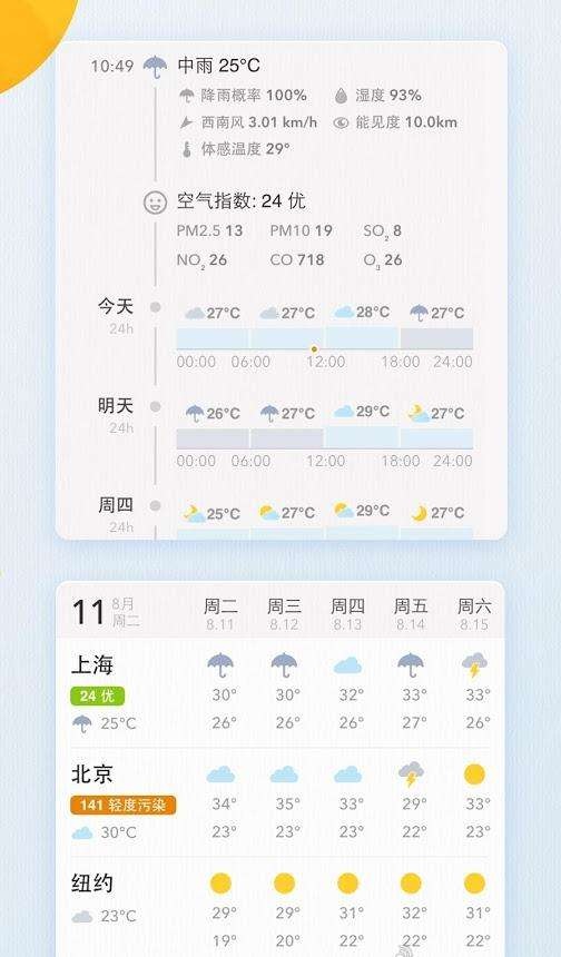 我的天气