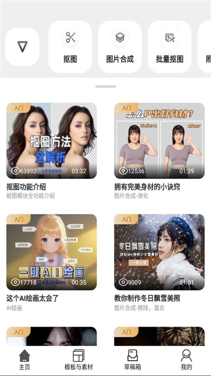 proknockout智能抠图