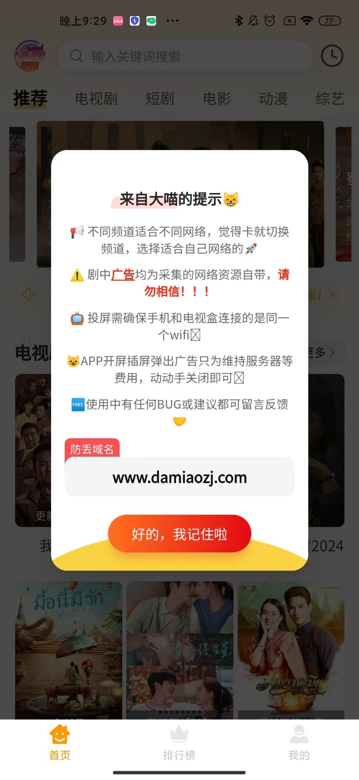 大喵追剧