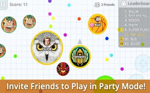 细胞吞噬(Agar.io)