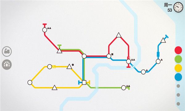 迷你地铁全地图(Mini Metro)