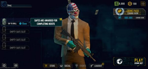 收获日武装战争汉化版(PAYDAY)